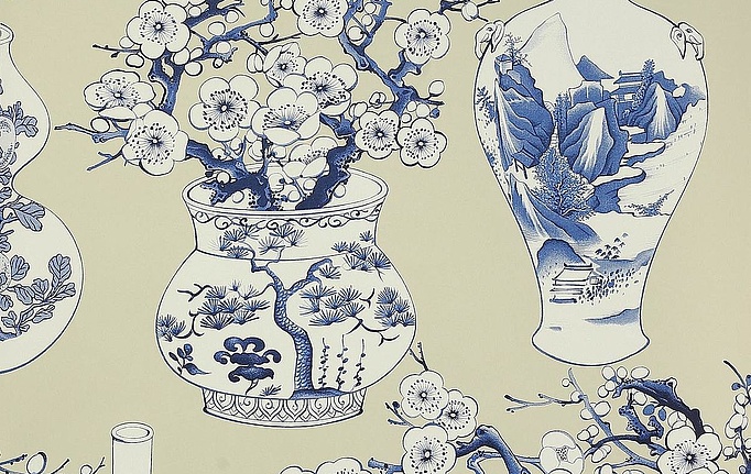 Французские обои Manuel Canovas, коллекция Papiers Peints vol.VII, артикул 03090-03