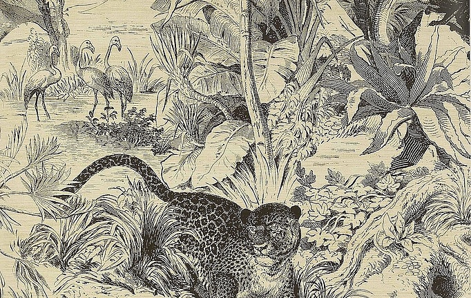Французские обои Manuel Canovas, коллекция Papiers Peints vol.VII, артикул 03093-01
