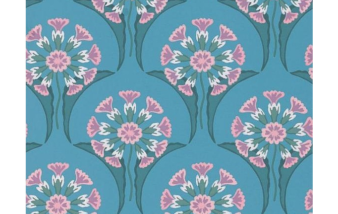 Английские обои Little Greene, коллекция National Trust Papers, артикул 0245HEAZURE
