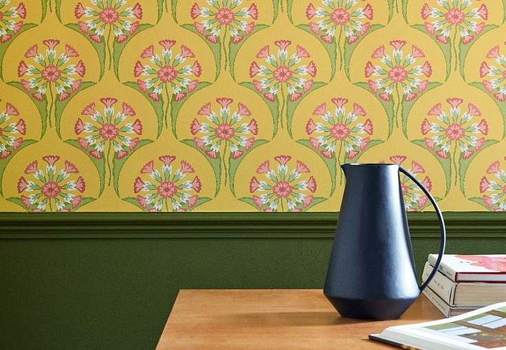 Обои Little Greene National Trust Papers 0245HEPUNCH