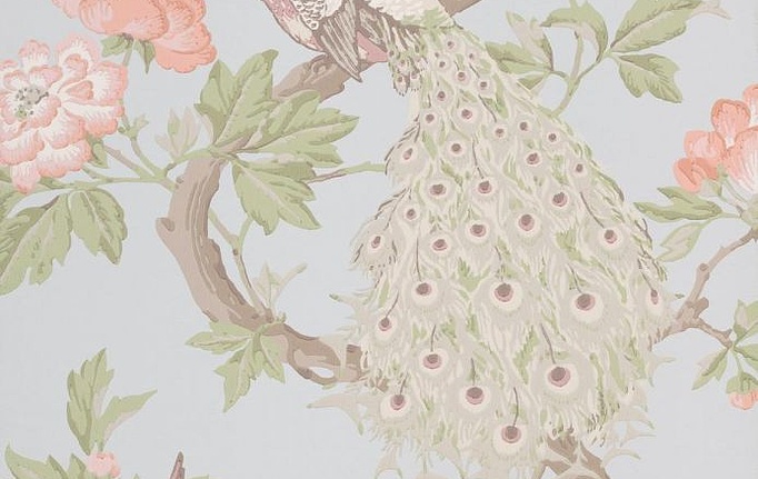 Английские обои Little Greene, коллекция National Trust Papers, артикул 0245PAPEARL