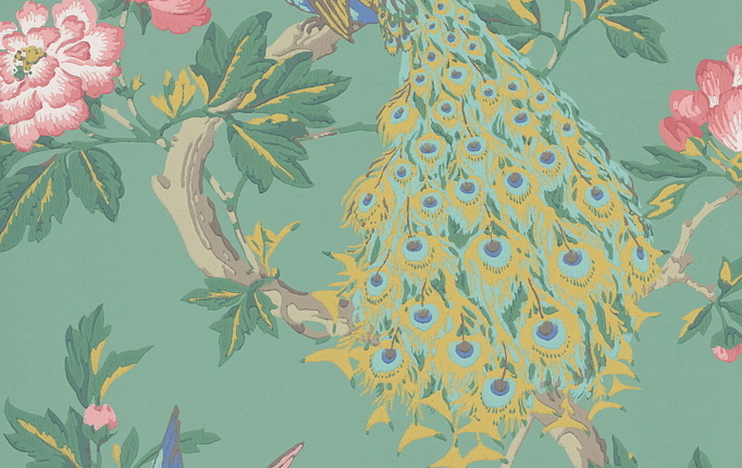 Английские обои Little Greene, коллекция National Trust Papers, артикул 0245PAVIVIE