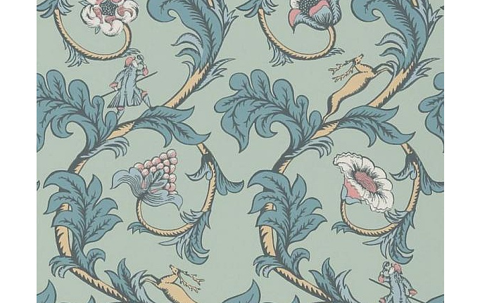 Английские обои Little Greene, коллекция National Trust Papers, артикул 0245STARSEN