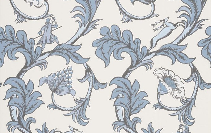Английские обои Little Greene, коллекция National Trust Papers, артикул 0245STSKYZZ