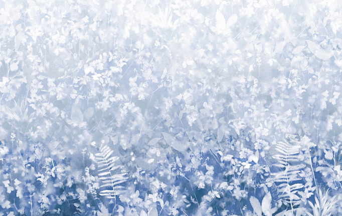 Английские обои Paint & Paper Library, коллекция Botany, артикул 0360FOBLUEP