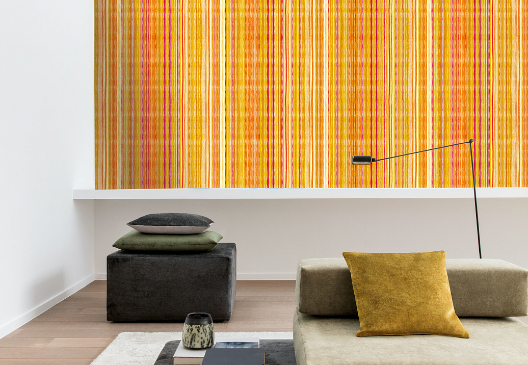 Обои Crocus Collection 1 Fil a Fil Orange