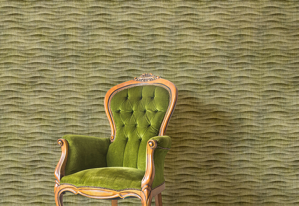Обои Crocus Collection 1 Rilievo Sage