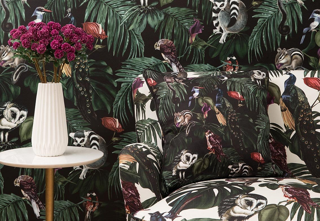 Обои Witch & Watchman Wallpaper Collection Amazonia Dark