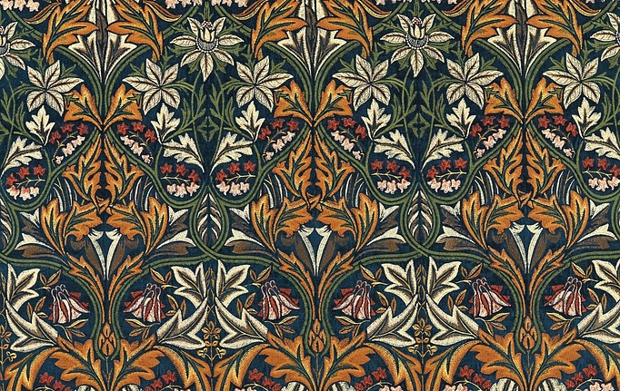 Английская ткань Morris & Co, коллекция Wardle Velvets, артикул 237293