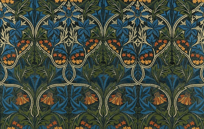 Английская ткань Morris & Co, коллекция Wardle Velvets, артикул 237292