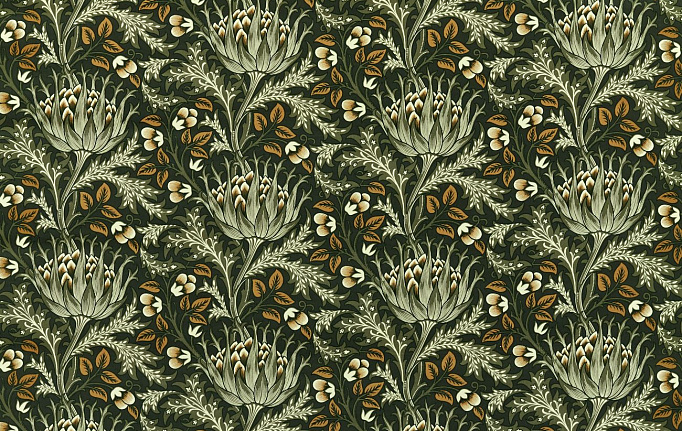Английская ткань Morris & Co, коллекция Wardle Velvets, артикул 227000