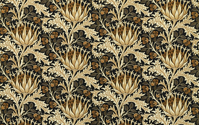 Английская ткань Morris & Co, коллекция Wardle Velvets, артикул 227003