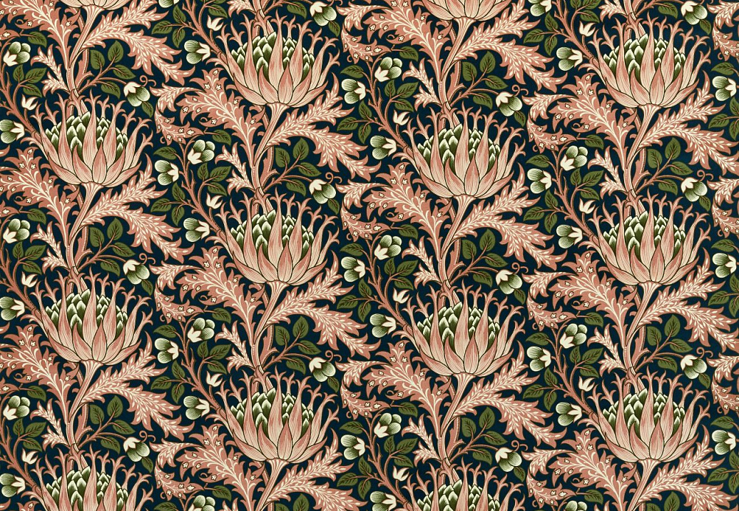 Ткань Morris & Co Wardle Velvets 227002