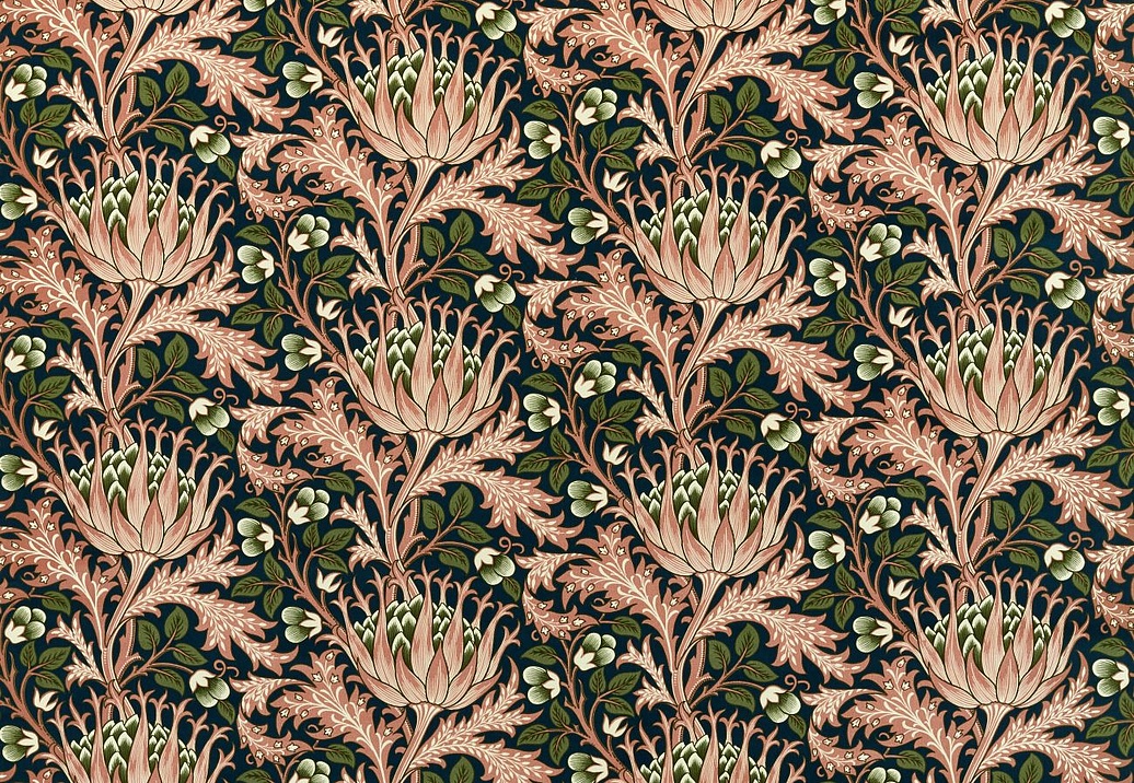 Ткань Morris & Co Wardle Velvets 227002
