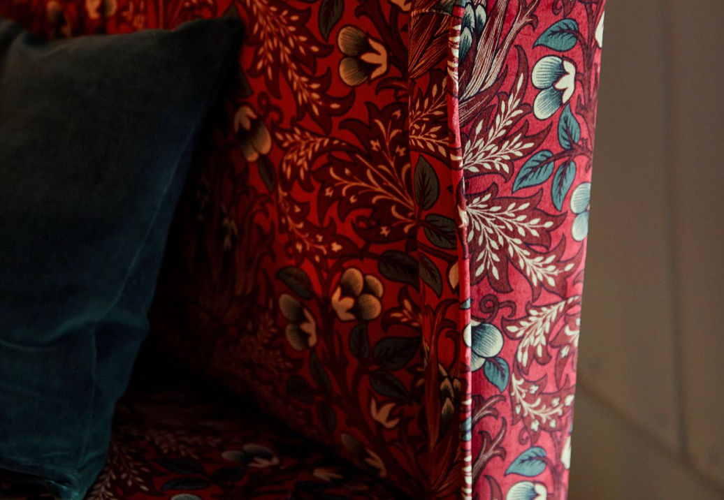 Ткань Morris & Co Wardle Velvets 227001