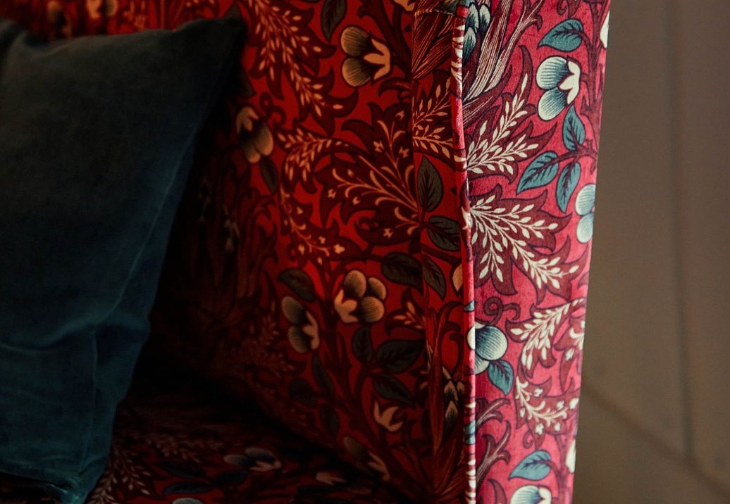 Ткань Morris & Co Wardle Velvets 227001