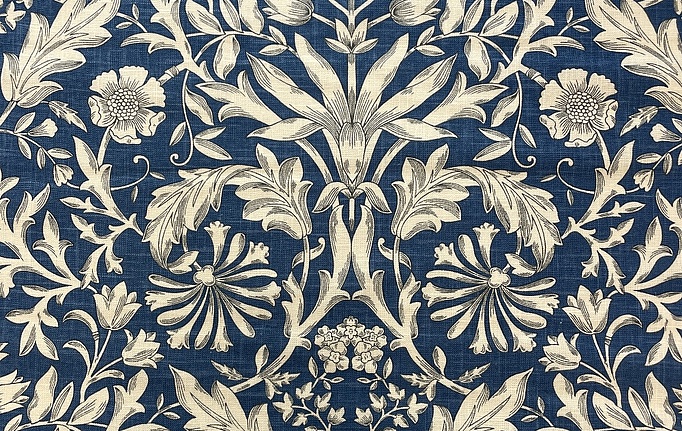 Бельгийская ткань Galleria Arben, коллекция Vincent, артикул Flourish/56/Mariner