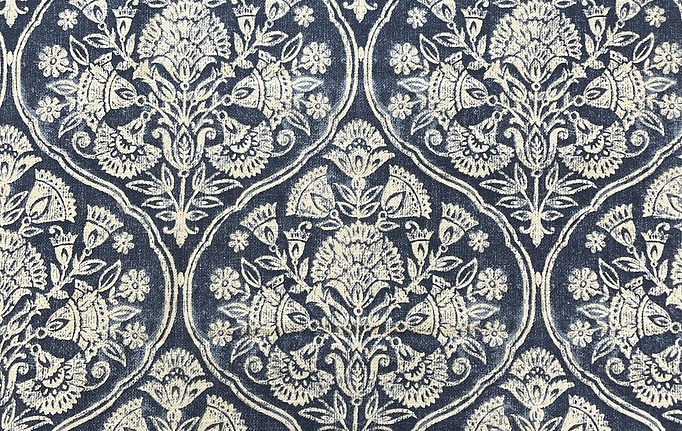 Бельгийская ткань Galleria Arben, коллекция Vincent, артикул Bickleigh/593/Indigo