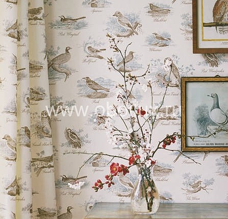 Обои Lewis & Wood Book I - Sporting & Character LW153155/Bewick Birds Bracken