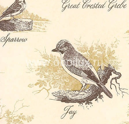 Обои Lewis & Wood Book I - Sporting & Character LW153250/Bewick Birds Gorse
