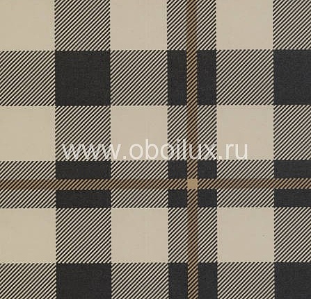 Обои Lewis & Wood Book I - Sporting & Character LW72152/Tartan Black & Tan