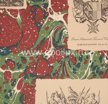 Обои Lewis & Wood Book I - Sporting & Character LW115B05/Ex Libris Antique