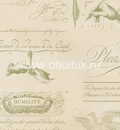 Обои Lewis & Wood Book I - Sporting & Character LW7786/Calligraphy Lichen