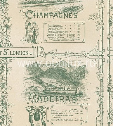 Обои Lewis & Wood Book I - Sporting & Character LW5166/Hedges & Butler Bottle