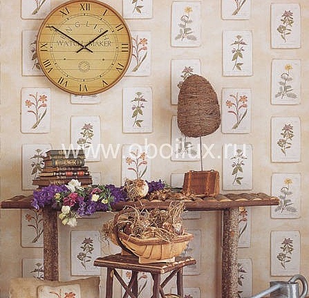 Обои Lewis & Wood Book I - Sporting & Character LW5063/Curtis Botanical Taupe