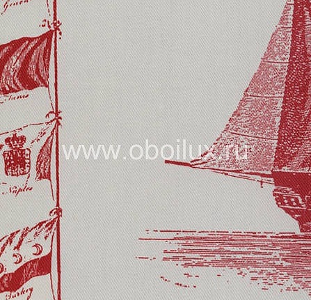 Обои Lewis & Wood Book I - Sporting & Character LW75107/Maritime Red