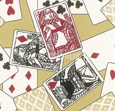 Обои Lewis & Wood Book I - Sporting & Character LW156164/Royal Flush Bullion
