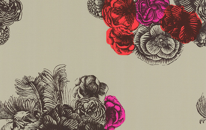 Английские обои Cole & Son, коллекция Fornasetti, артикул 77/3011