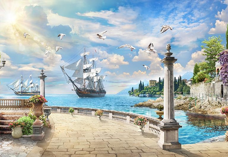 Панно и фотообои Affresco Фрески и фотообои 6446