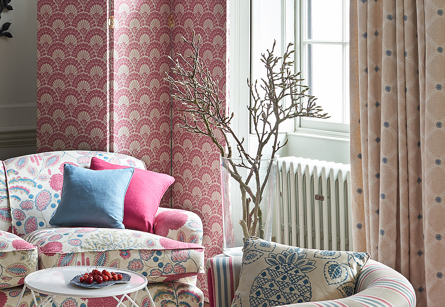 Ткань Clarke & Clarke Bloomsbury F1032/03