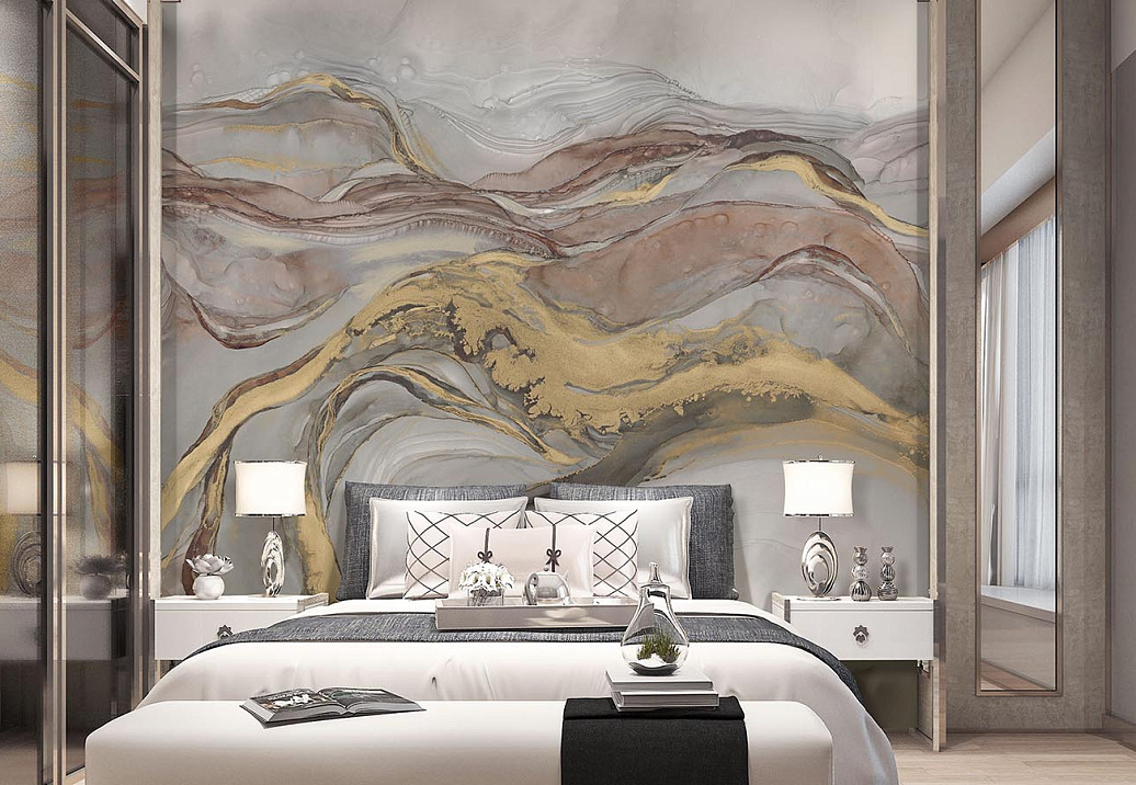 Панно и фотообои Affresco Fluid AF2069-COL3