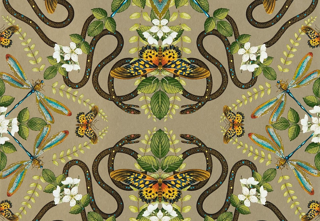 Обои Clarke & Clarke Botanical Wonders W0129/02