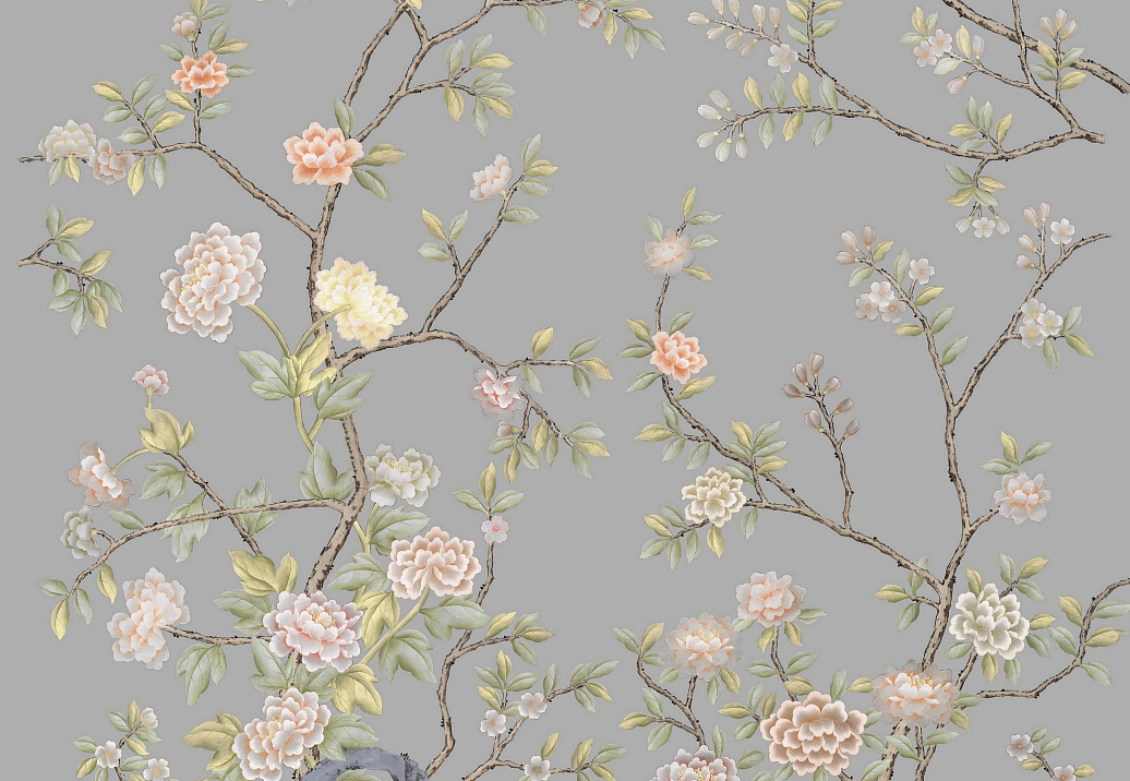 Панно и фотообои Yana Svetlova Wallcoverings Grace B11-1 gray