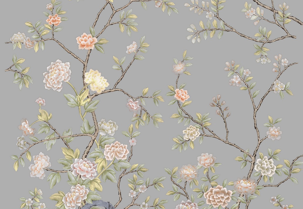 Панно и фотообои Yana Svetlova Wallcoverings Grace B11-1 gray