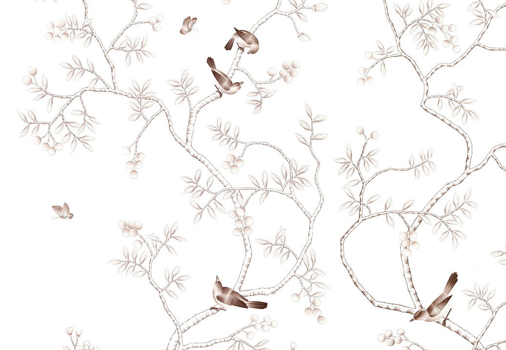 Панно и фотообои Yana Svetlova Wallcoverings Grace B38-3 beige