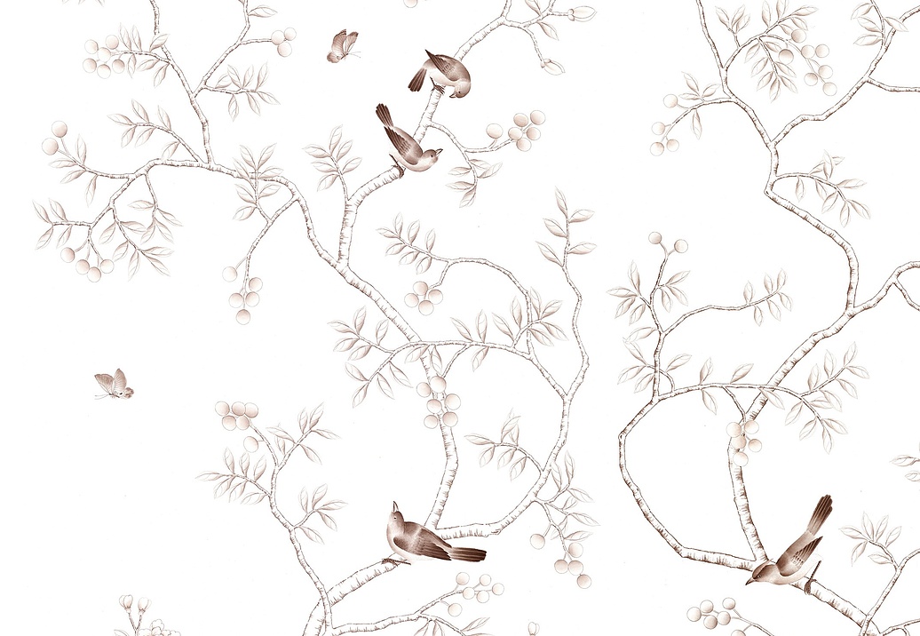 Панно и фотообои Yana Svetlova Wallcoverings Grace B38-3 beige